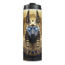 Tasse Thermique Anubis Jackal | Dieu Égyptien Anti