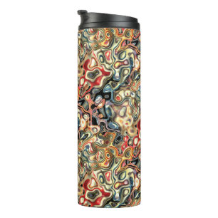 Bouteilles Isothermes Tasse Thermique Art Abstrait
