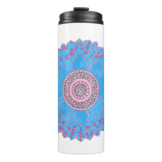 Bouteilles Isothermes Tasse thermique avec motif mandala