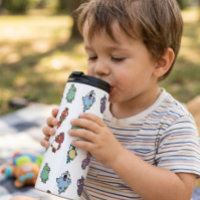 Tasse Thermique avec Oiseaux de Dessin Animé Drôle