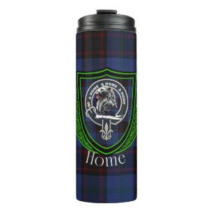 Bouteilles Isothermes Tasse thermique avec tartan et emblème du clan éco
