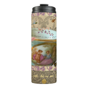 Bouteilles Isothermes Tasse Thermique Cadeau Romantique Rococo
