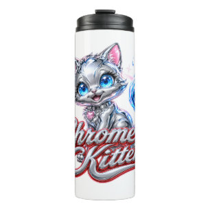 Bouteilles Isothermes Tasse Thermique CHATON CHROME