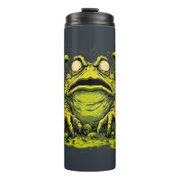 Tasse thermique crapaud mutant toxique effrayant