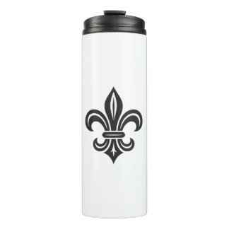 Bouteilles Isothermes Tasse thermique "Fleur de lis stylisée"