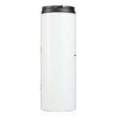 Bouteilles Isothermes Tasse thermique imprimée avec un chaton mignon (Dos)