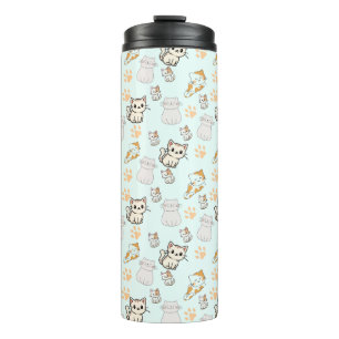 Bouteilles Isothermes Tasse Thermique Mignon Chatons Kawaii & Motif de P