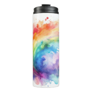 Bouteilles Isothermes Tasse thermique moderne tie dye