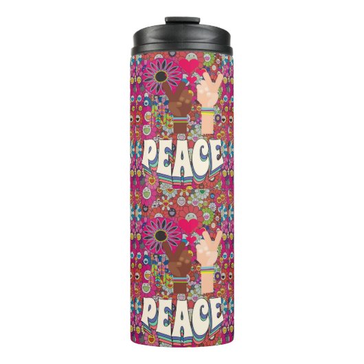 Bouteilles Isothermes Tasse thermique Peace (Devant)
