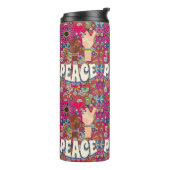 Bouteilles Isothermes Tasse thermique Peace (Tourné sur la gauche)