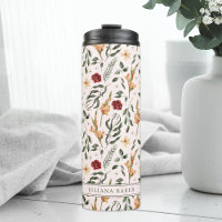 Tasse Thermique Personnalisée à Motif Floral Délic