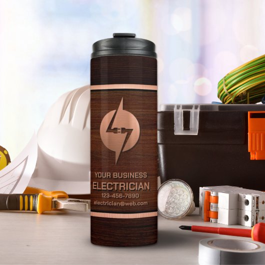 Bouteilles Isothermes Tasse Thermique pour Entreprise d'Électricien