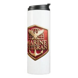 Bouteilles Isothermes Tasse Thermique pour Vétéran de la Marine