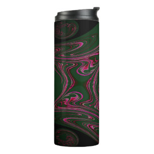 Bouteilles Isothermes Tasse thermique rose chaud vert pin