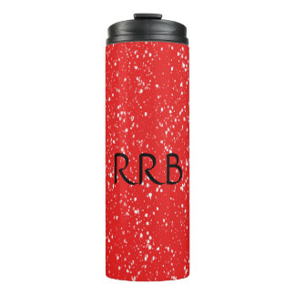 Bouteilles Isothermes Tasse thermique rouge personnalisée