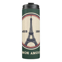 Tasse Thermique Tour Eiffel Paris Vintage 1889