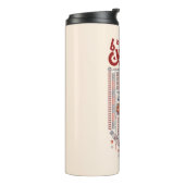 Bouteilles Isothermes Tatreez Palestinien Avec La Palestine Nom Arabe (Tourné sur la gauche)