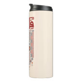 Bouteilles Isothermes Tatreez Palestinien Avec La Palestine Nom Arabe (Tourné sur la droite)