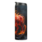Bouteilles Isothermes Taureau de feu mythique (Tourné sur la droite)