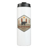 Bouteilles Isothermes Taureau De L'Oregon Wilderness Bois (Devant)