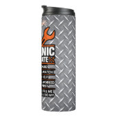 Bouteilles Isothermes Taux horaire mécanique industriel (Tourné sur la droite)