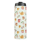 Bouteilles Isothermes Tea Time Motif sans faille (Devant)