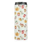 Bouteilles Isothermes Tea Time Motif sans faille (Dos)