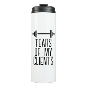 Bouteilles Isothermes Tears of My Clients Personal Trainer Canards Cadea