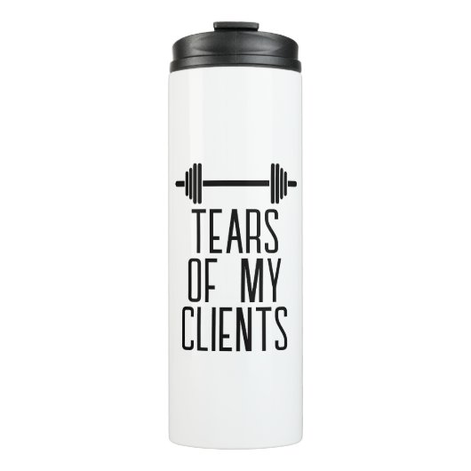 Bouteilles Isothermes Tears of My Clients Personal Trainer Canards Cadea (Devant)