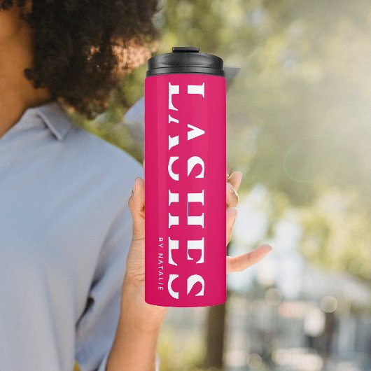 Bouteilles Isothermes Technicien d'extension de Lash personnalisé Cool E