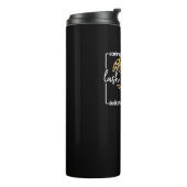 Bouteilles Isothermes Technicien Lash Leopard Heart Lash Tech (Tourné sur la gauche)