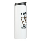 Bouteilles Isothermes Technologie vétérinaire parce que les vétérinaires (Tourné sur la gauche)