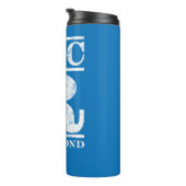 Bouteilles Isothermes Ted Lasso | AFC R Richmond Text Logo (Tourné sur la droite)