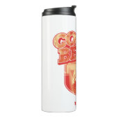 Bouteilles Isothermes Ted Lasso | Badge de la barbe de l'entraîneur (Tourné sur la gauche)