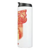 Bouteilles Isothermes Ted Lasso | Badge de la barbe de l'entraîneur (Tourné sur la droite)