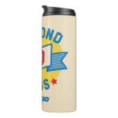 Bouteilles Isothermes Ted Lasso | Diamond Chiens Pennant Graphisme (Tourné sur la droite)