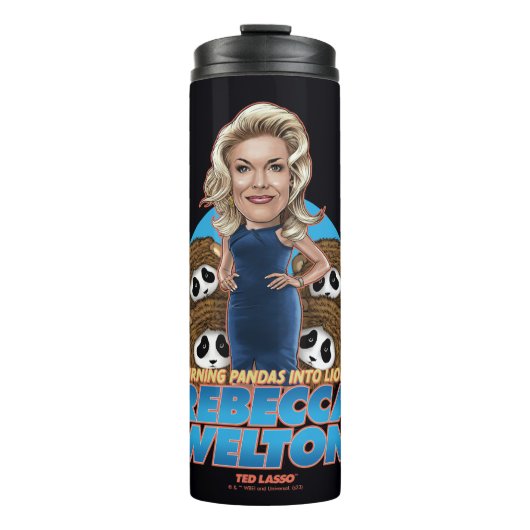 Bouteilles Isothermes Ted Lasso | Rebecca Welton Bobblehead (Devant)