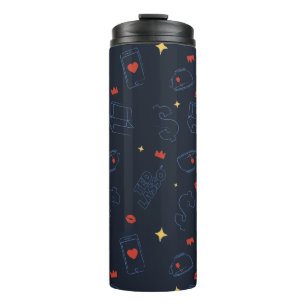Bouteilles Isothermes Ted Lasso   Tea et biscuit Icon Toss Motif