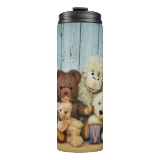 Bouteilles Isothermes Teddy avec des amis (Devant)