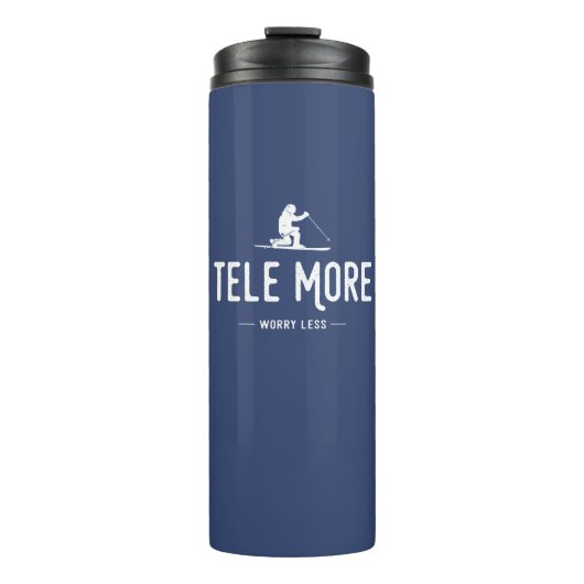 Bouteilles Isothermes Tele Plus De Souci Moins (Devant)