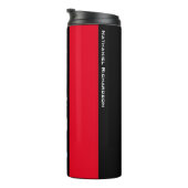 Bouteilles Isothermes Télécommande TV drôle rouge noir (Tourné sur la droite)
