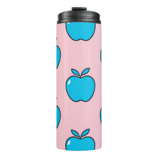 Bouteilles Isothermes Température estivale Bleu Pomme Tumbler - 16oz