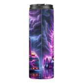 Bouteilles Isothermes Tempête de foudre de camion électrique violet (Dos)