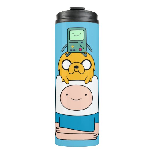 Bouteilles Isothermes Temps d'aventure | BMO, Jake & Finn (Devant)