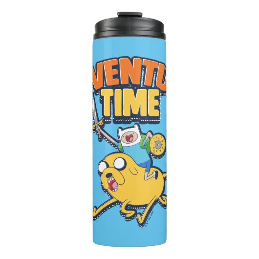Bouteilles Isothermes Temps d'aventure | Finn Riding Jake (Devant)