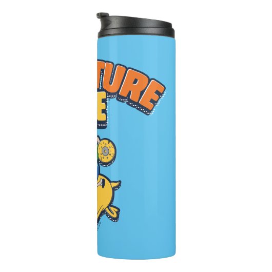 Bouteilles Isothermes Temps d'aventure | Finn Riding Jake (Tourné sur la droite)