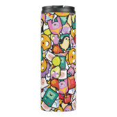 Bouteilles Isothermes Temps d'aventure | Motif de jeu de caractères (Dos)