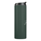 Bouteilles Isothermes Tendance Celtique Vert Gris Moderne Ajouter son pr (Tourné sur la gauche)