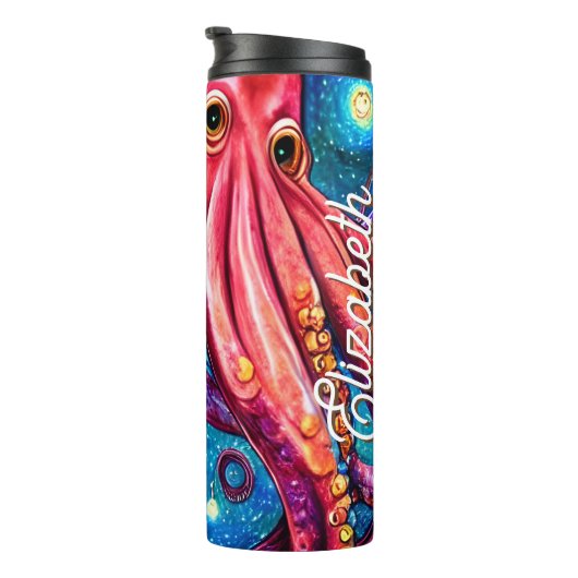 Bouteilles Isothermes Tentacles Aquatiques Kraken Menacing Scary Custom (Tourné sur la droite)