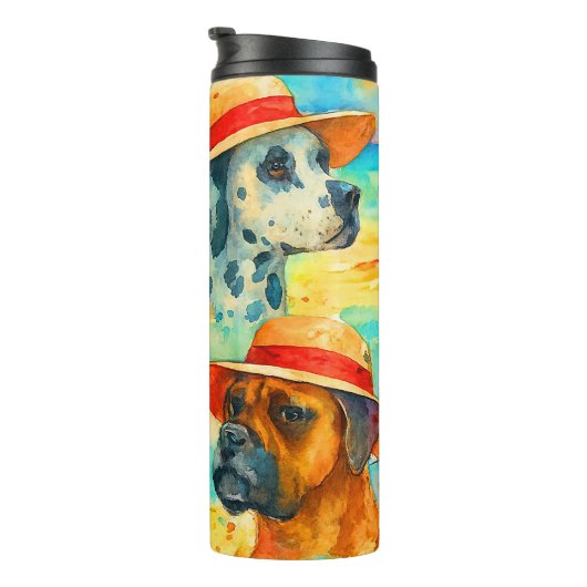 Bouteilles Isothermes Termo perros en el mar  (Tourné sur la droite)